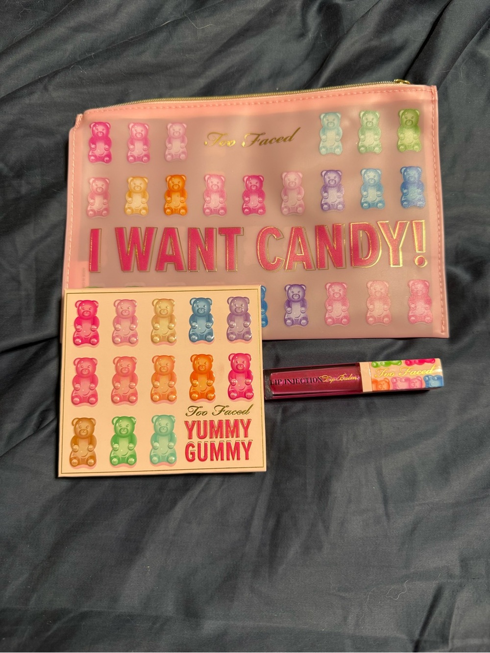 Too Faced Yummy Gummy I Want Candy Bundle